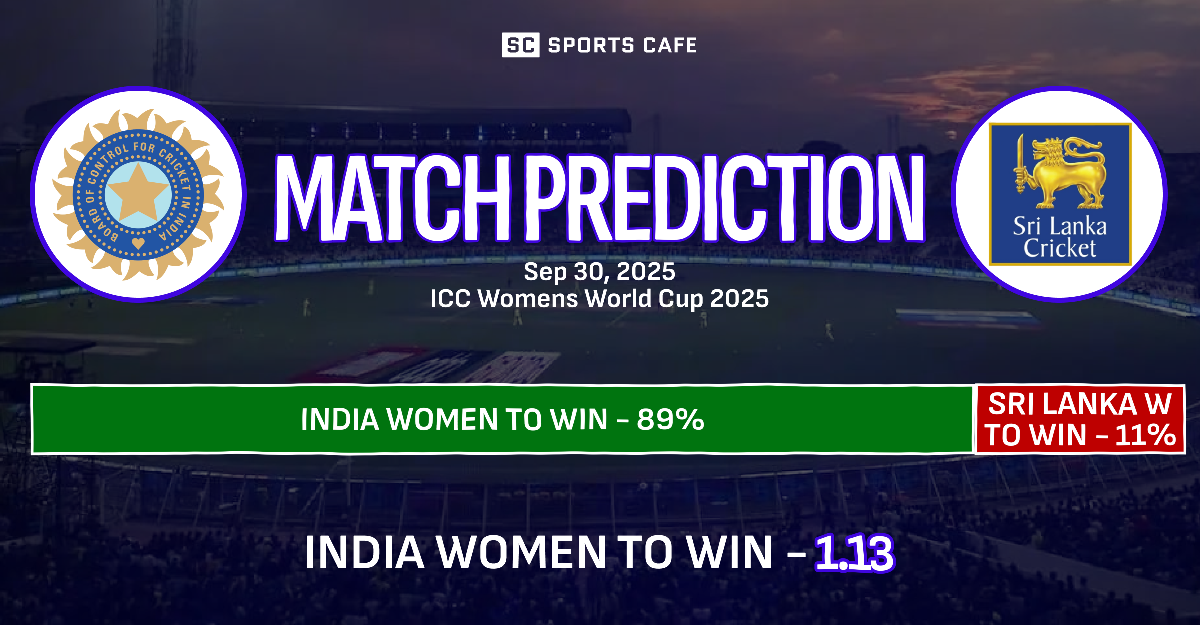 India Women vs Sri Lanka Women